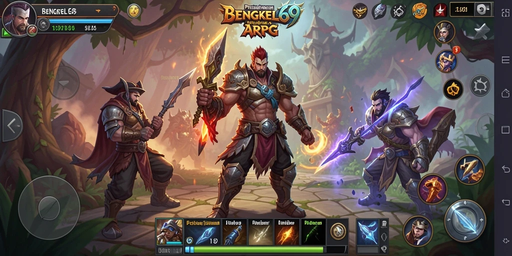 Tampilan menarik dalam gameplay ARPG yang mendebarkan.