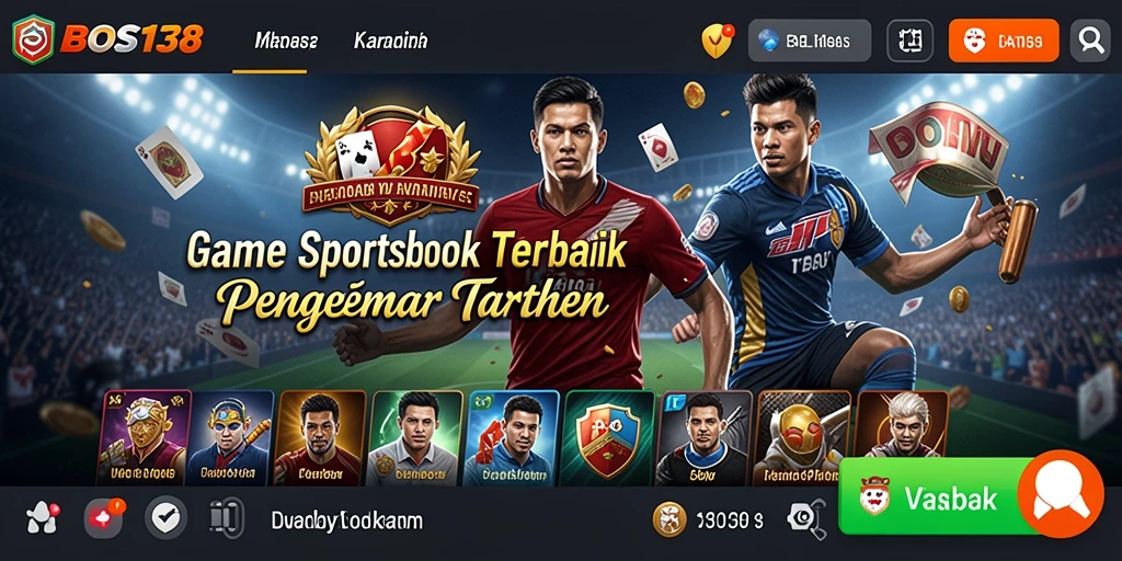 Tampilan gameplay Sportsbook yang menarik dan interaktif.