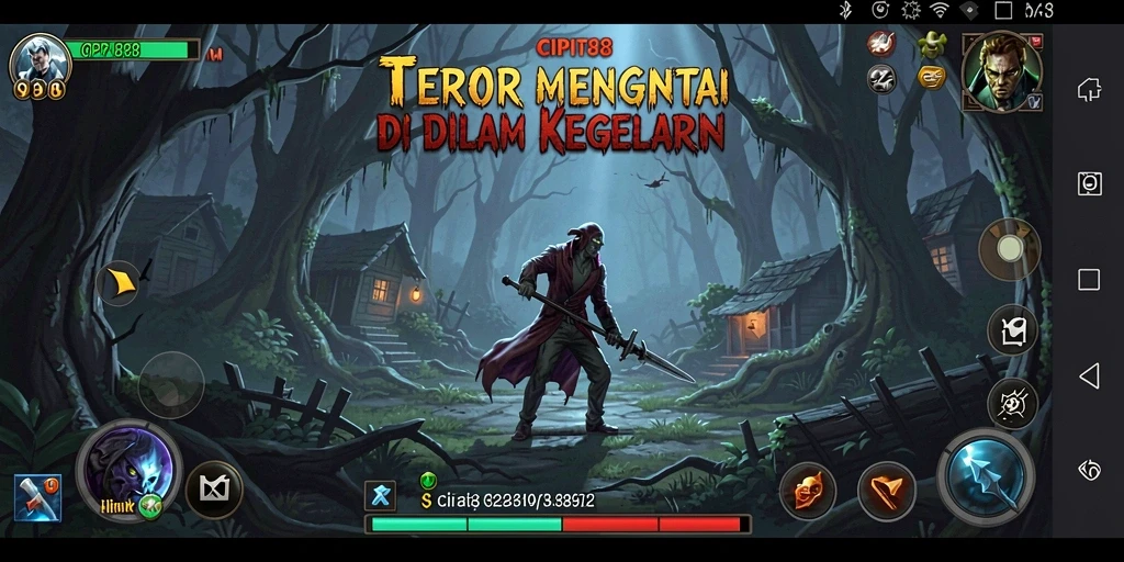 Gameplay menakutkan di CIPIT88, penuh dengan adegan yang mencekam.