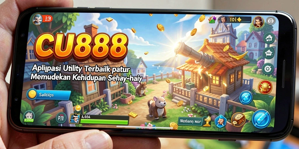 Tampilan antarmuka CU888 yang intuitif dan fungsional.
