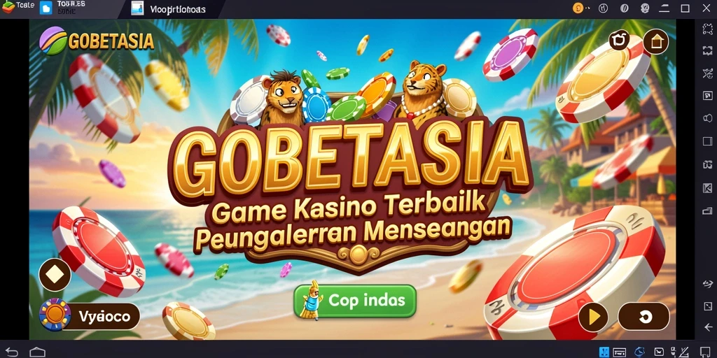 Tampilan gameplay GOBETASIA yang mendebarkan dan interaktif.