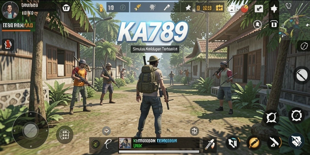 Gameplay KA789 dengan karakter dan dunia simulasi yang mendetail.