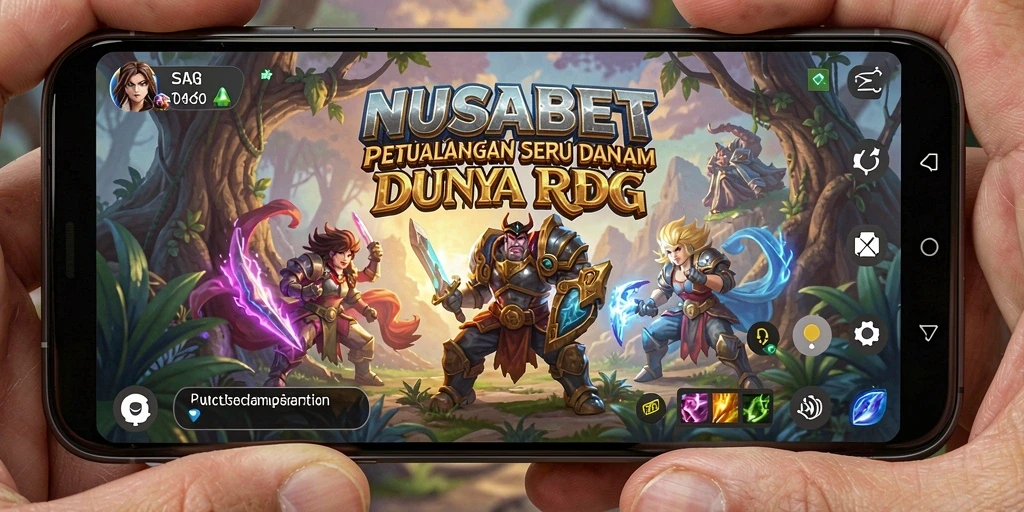 Tampilan visual luar biasa dalam NUSABET saat beraksi.