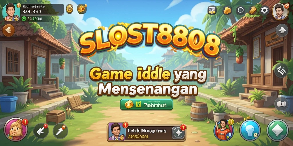 Screenshot gameplay SLOST8808 yang menunjukkan pengalaman Idle yang menyenangkan.